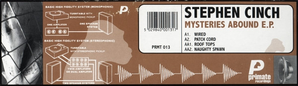 Stephen Cinch - Mysteries Abound E.P. | Primate Recordings (PRMT 013) - 4