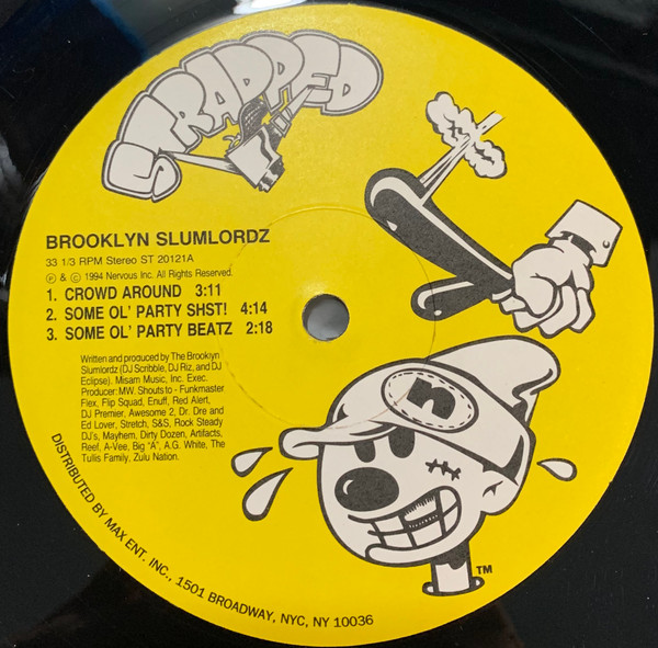 Brooklyn Slumlordz - Crowd Around / Some Ol' Party Shst! / Some Ol' Party Beatz | Strapped Records (ST 20121) - main
