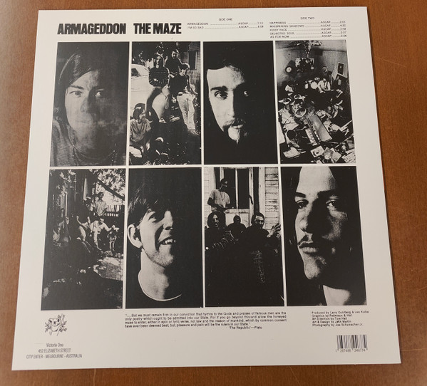 The Maze - Armageddon | Victoria One (VICTORIA ONE 246) - 2