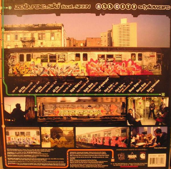 Zeb.Roc.Ski Feat. Seen - All City / Style Wars | MZEE Records (MZEE 064) - 4
