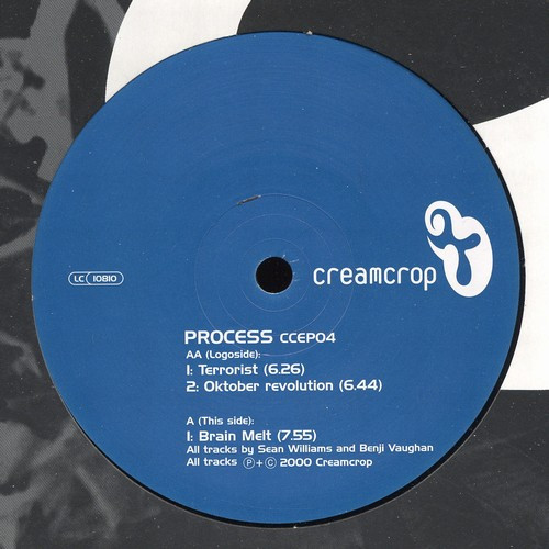 Process - Brain Melt / Terrorist / Oktober Revolution | Creamcrop Records (CCEP04) - main Process - Brain Melt / Terrorist / Oktober Revolution | Creamcrop Records (CCEP04) - main