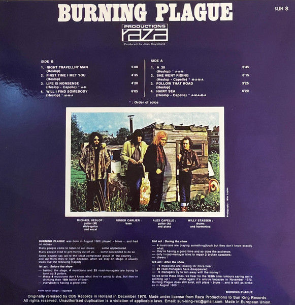 Burning Plague - Burning Plague | Sun King (Sun 8) - 2