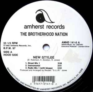 The Brotherhood Nation - New Stylee | Amherst Records (AMHD 141-0)