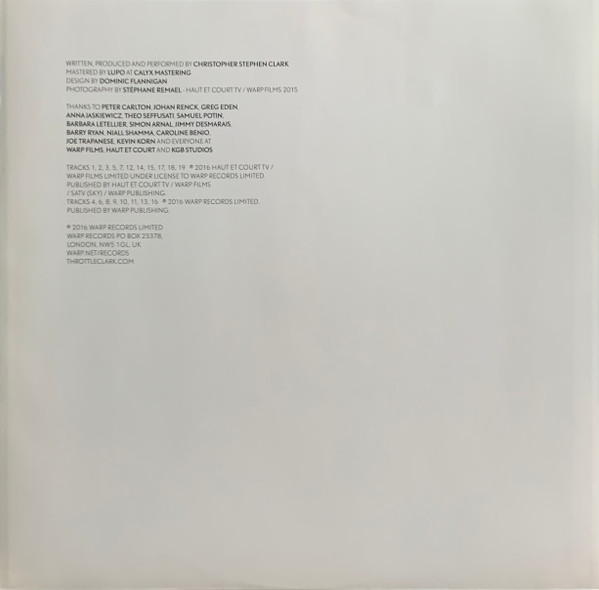 Chris Clark - The Last Panthers | Warp Records (WARPLP274) - 4 Chris Clark - The Last Panthers | Warp Records (WARPLP274) - 4