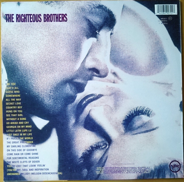 The Righteous Brothers - Melodia Desencadenada | Verve Records (849 072-1) - 2