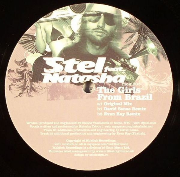 Stel Feat Natasha Tsirou - The Girls From Brazil | Mokilok Recordings (MOKI003) - main Stel Feat Natasha Tsirou - The Girls From Brazil | Mokilok Recordings (MOKI003) - main