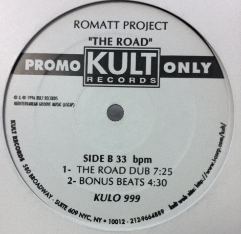 Romatt - The Road | Kult Records (KULO 999) - 2 Romatt - The Road | Kult Records (KULO 999) - 2