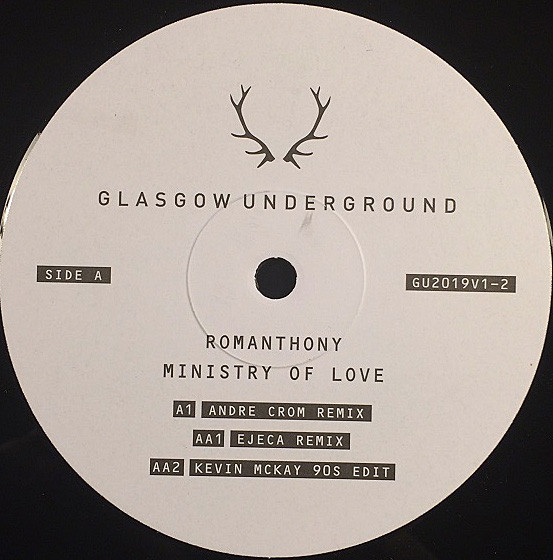 Romanthony - Ministry Of Love 2013 | Glasgow Underground (GU 2019V1-2)