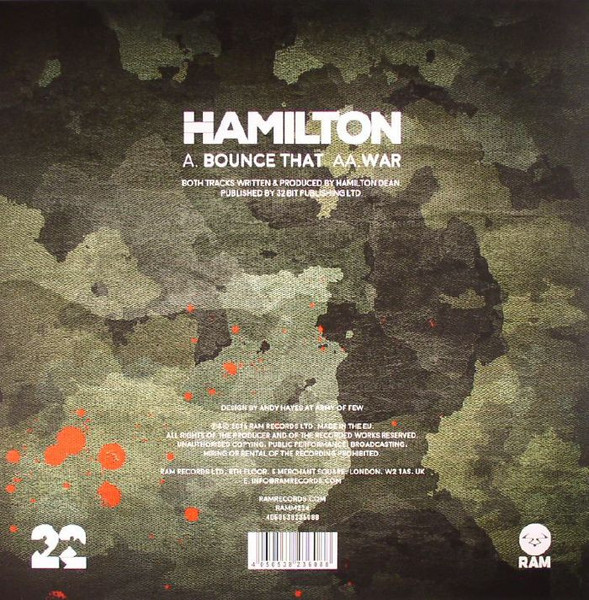 Hamilton - Bounce That / War | RAM Records (RAMM224) - 2