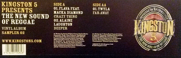 Various - Kingston 5 Presents The New Sound Of Reggae | Kingston 5 (12K5002T) - 2