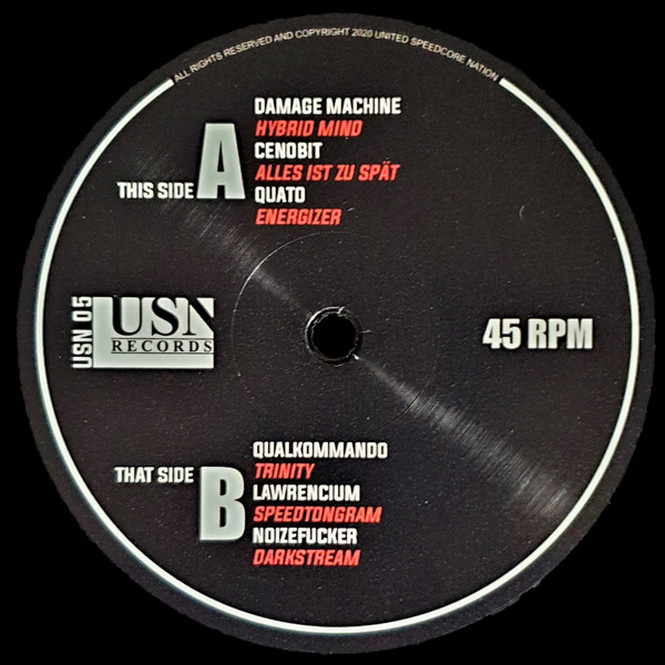 Various - Terror Und Speedcore Für Alle | United Speedcore Nation (USN 05) - 3