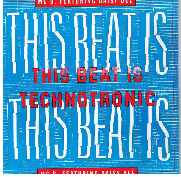 MC B Featuring Daisy Dee - This Beat Is Technotronic | Big One Records (VBIG 20) - main