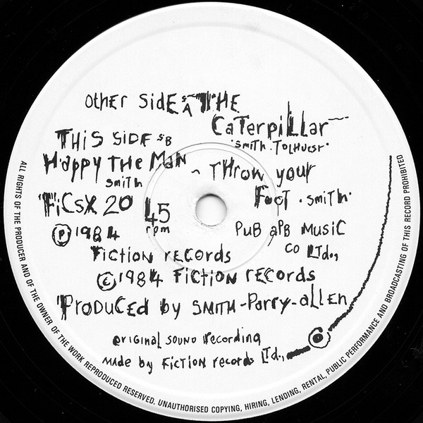 The Cure - The Caterpillar | Fiction Records (FICSX 20) - 4