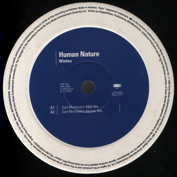 Human Nature - Wishes | Epic (XPR 3126) Human Nature - Wishes | Epic (XPR 3126)
