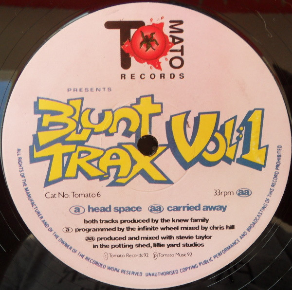 Various - Blunt Trax Vol: 1 | Tomato Records (Tomato 6) - main