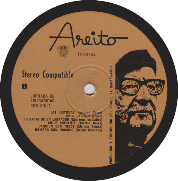 Various - Jornada De Solidaridad Con La Lucha Del Pueblo De Chile | Areito (LDS-3465) - 3