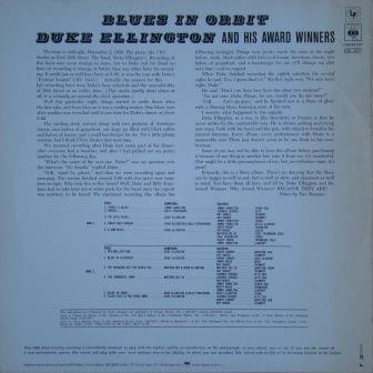 Duke Ellington - Blues In Orbit | CBS (CBS 84307) - 2