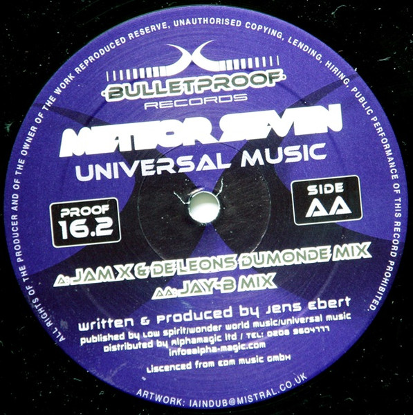 Meteor Seven - Universal Music | Bulletproof Records (PROOF 16/2) - 4