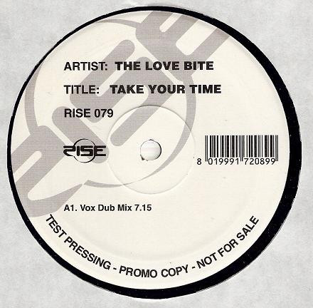 The Love Bite - Take Your Time | Rise (RISE 079) - main