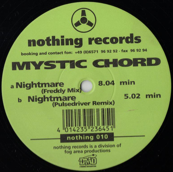 Mystic Chord - Nightmare | Nothing Records (nothing 010)