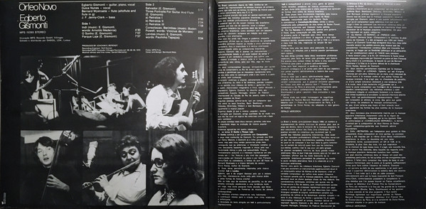 Egberto Gismonti - Orfeo Novo | MPS Records (MPS 15293)