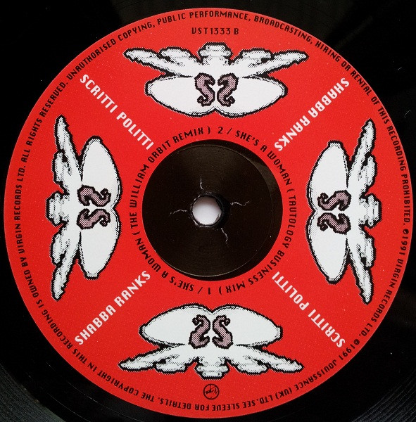 Scritti Politti + Shabba Ranks - She's A Woman | Virgin (VST 1333) - 4 Scritti Politti + Shabba Ranks - She's A Woman | Virgin (VST 1333) - 4