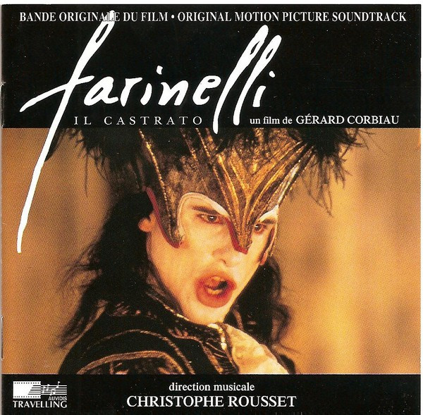 Christophe Rousset - Farinelli, Il Castrato (Bande Originale Du Film - Original Motion Picture Soundtrack) | Auvidis Travelling (K 1005) Christophe Rousset - Farinelli, Il Castrato (Bande Originale Du Film - Original Motion Picture Soundtrack) | Auvidis Travelling (K 1005)