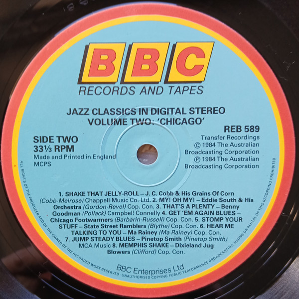 Various - Chicago | BBC Records And Tapes (REB 589) - 4