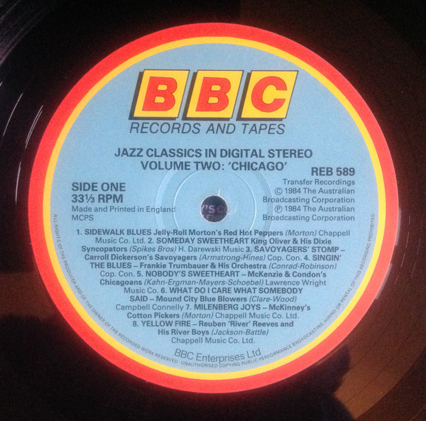Various - Chicago | BBC Records And Tapes (REB 589) - 3