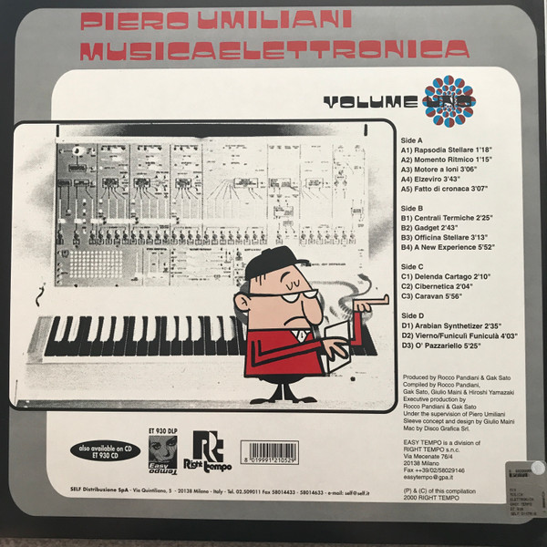 Piero Umiliani - Musicaelettronica Volume Uno | Easy Tempo (ET 930 DLP) - 4