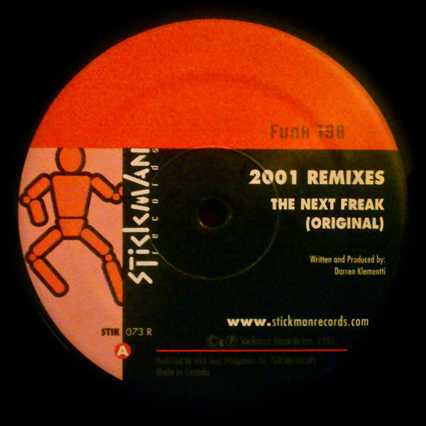Funk 198 - The Next Freak 2001 Remixes | Stickman Records (STIK 073 R)