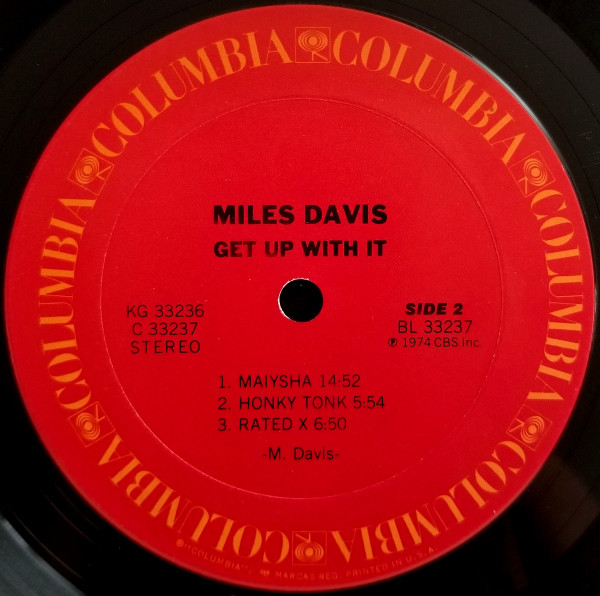 Miles Davis - Get Up With It | Columbia (KG 33236) - 6