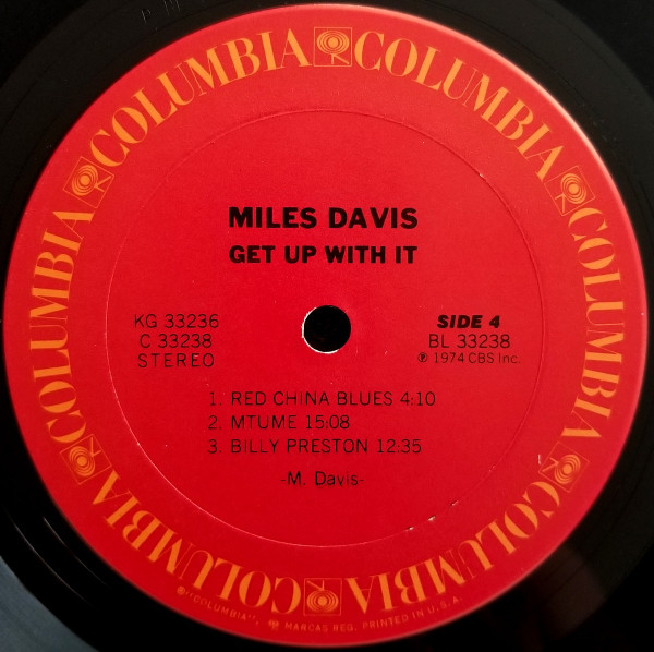 Miles Davis - Get Up With It | Columbia (KG 33236) - 8