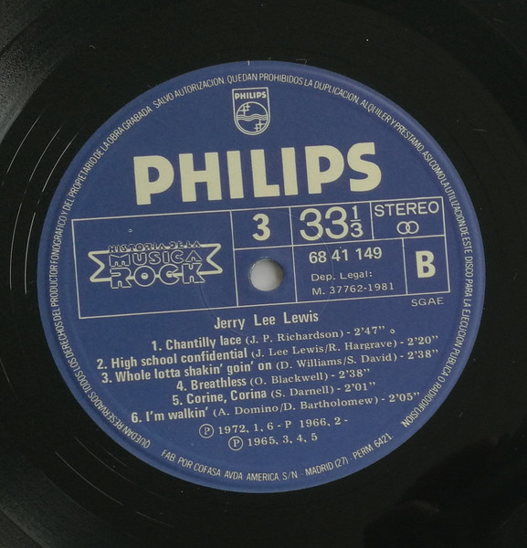 Jerry Lee Lewis - Jerry Lee Lewis | Philips (68 41 149) - 4