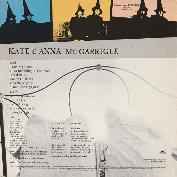 Kate & Anna McGarrigle - Love Over And Over | Polydor (POLS 1062) - 2 Kate & Anna McGarrigle - Love Over And Over | Polydor (POLS 1062) - 2