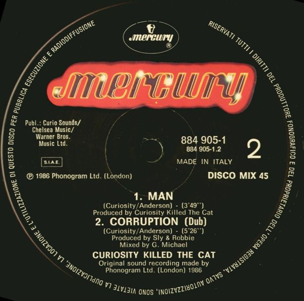 Curiosity Killed The Cat - Misfit | Mercury (884 905-1) - 3