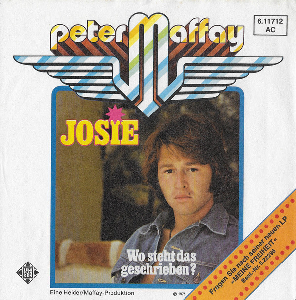 Peter Maffay - Josie | Telefunken (6.11 712)