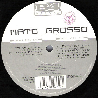 Mato Grosso - Pyramid | B4 Before (BEF 4032) - 2 Mato Grosso - Pyramid | B4 Before (BEF 4032) - 2