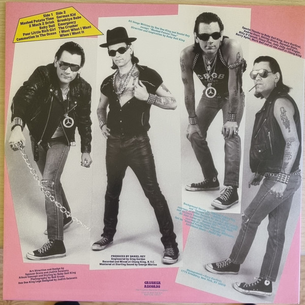 Dee Dee King - Standing In The Spotlight | Crusher Records (CR-01) - 3