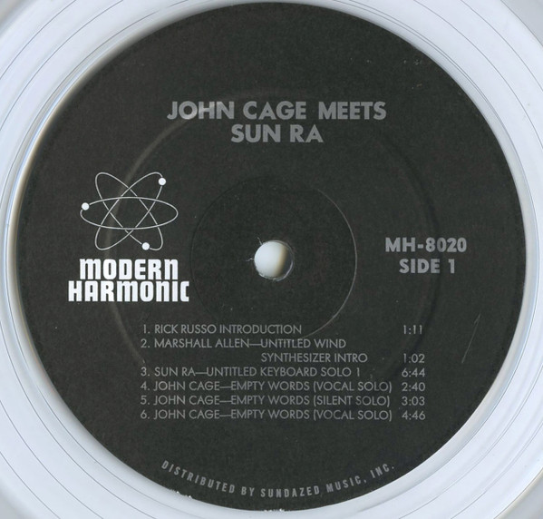 John Cage Meets Sun Ra - The Complete Concert • June 8, 1986 • Coney Island, NY | Modern Harmonic (MH-8020) - 4