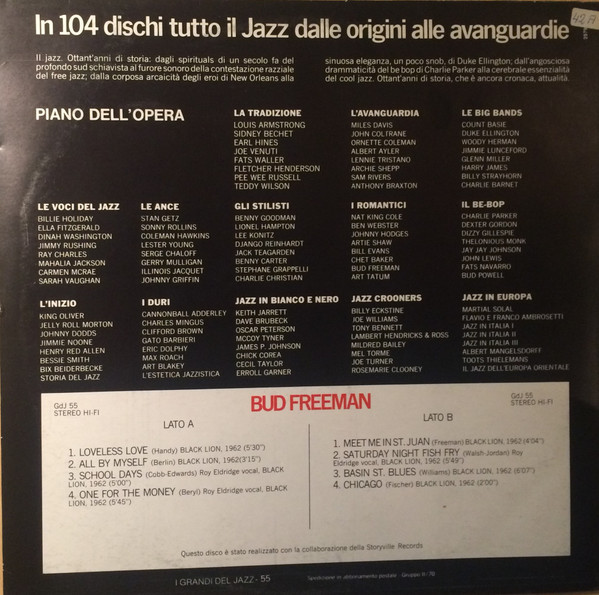 Bud Freeman - Bud Freeman | Fabbri Editori (GdJ 55) - 2 Bud Freeman - Bud Freeman | Fabbri Editori (GdJ 55) - 2
