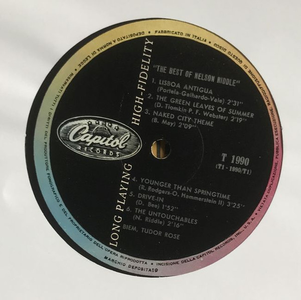 Nelson Riddle - The Best Of Nelson Riddle | Capitol Records (T 1990) - 4 Nelson Riddle - The Best Of Nelson Riddle | Capitol Records (T 1990) - 4
