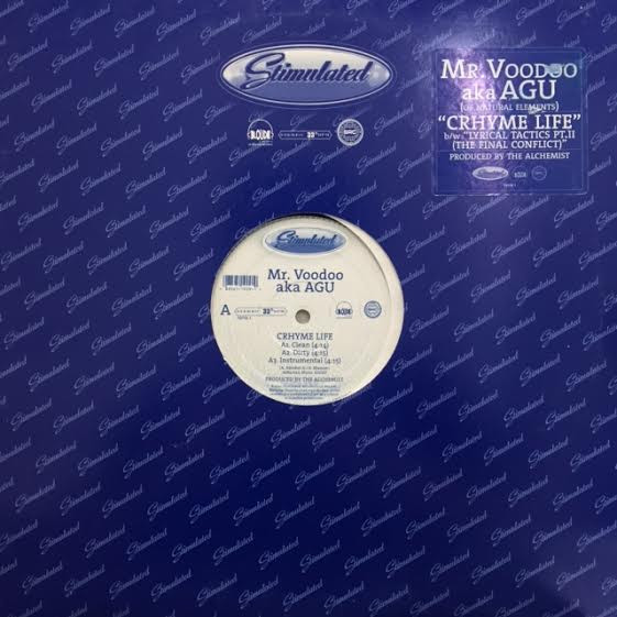 Mr. Voodoo - Crhyme Life / Lyrical Tactics Pt. II | Stimulated Records (1909-1) - main