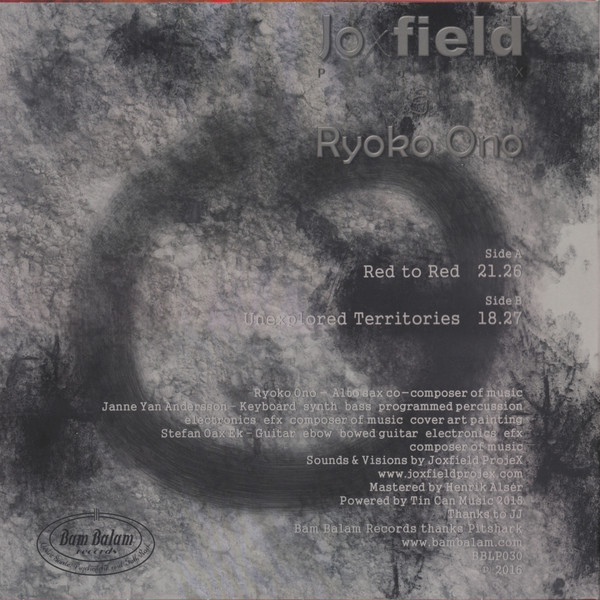 Joxfield Projex , Ryoko Ono - Red To Red | Bam Balam (BBLP030) - 2