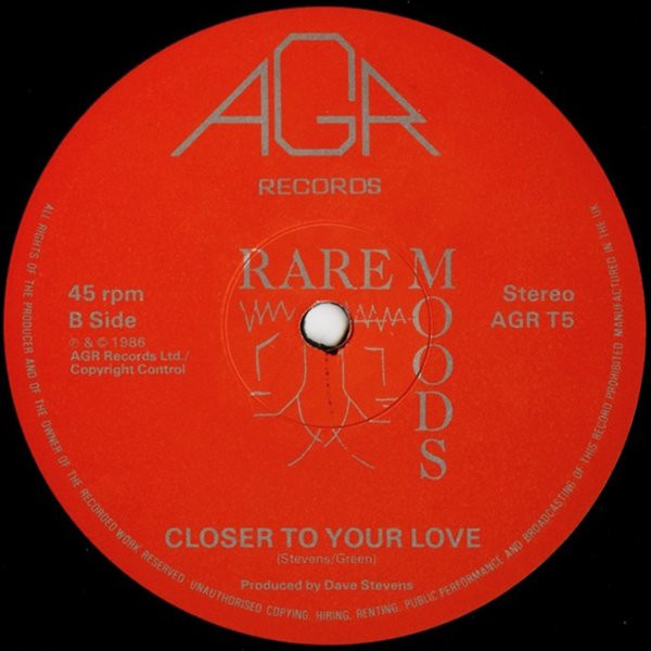 Rare Moods - I've Got Love | AGR Records (AGR T5) - 4