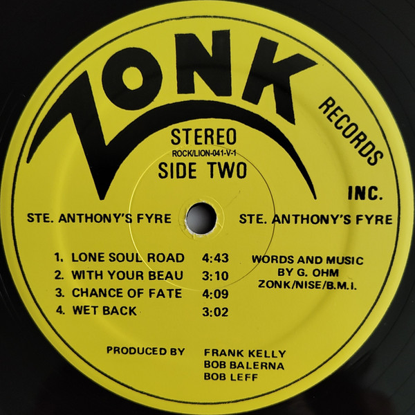 Sainte Anthony's Fyre - Sainte Anthony's Fyre | Vintage (ROCK/LION-041-V-1) - 4