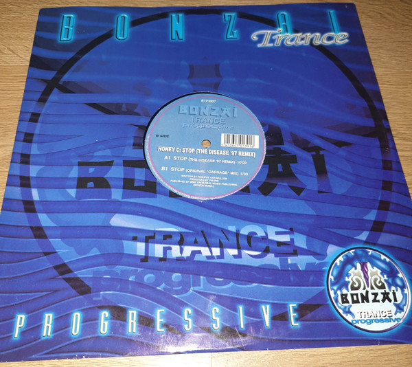 Honey C - Stop (The Disease '97 Remix) | Bonzai Trance Progressive (BTP3997) - 3