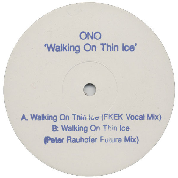 Yoko Ono - Walking On Thin Ice | Parlophone (12RDJY 6607) - main