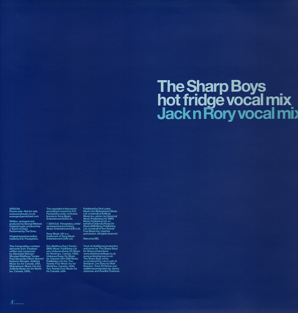 George Michael - Flawless (Go To The City) | Sony Music UK (XPR3784)