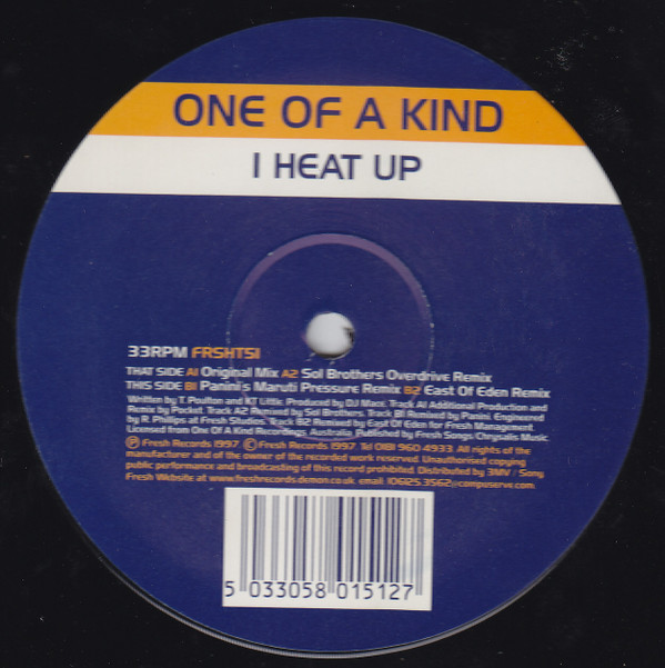 One Of A Kind - I Heat Up | Fresh (FRSHT51) - main